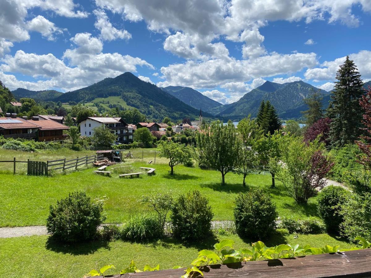 Kontaktlos - Wohnen Mit Panoramablick Am Schliersee By Stayfritz Bagian luar foto